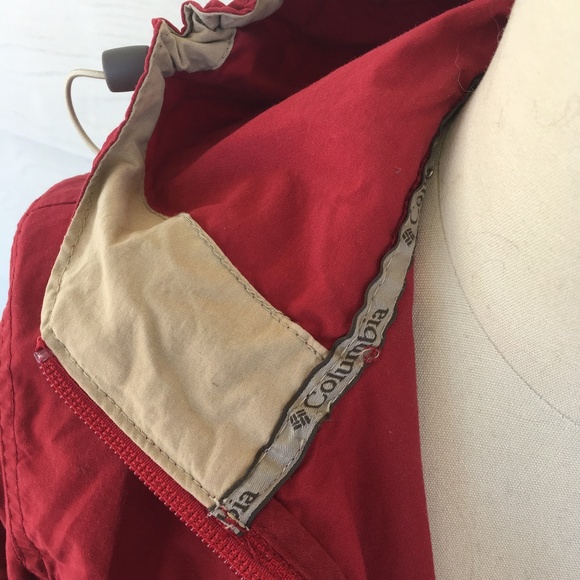 Light Weight Red Columbia Sports Jacket XS - Picture 3 of 4